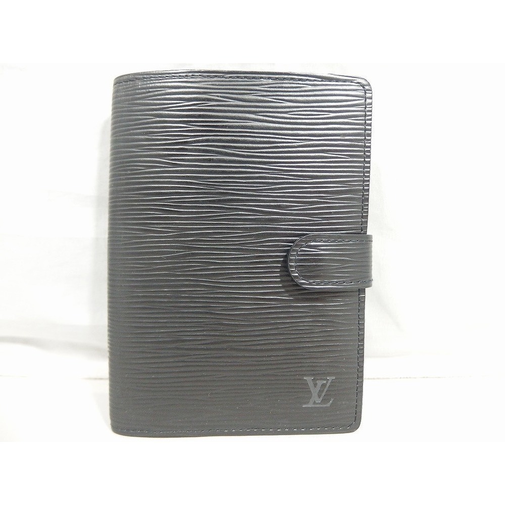 Louis Vuitton Agenda Epi Notebook Black